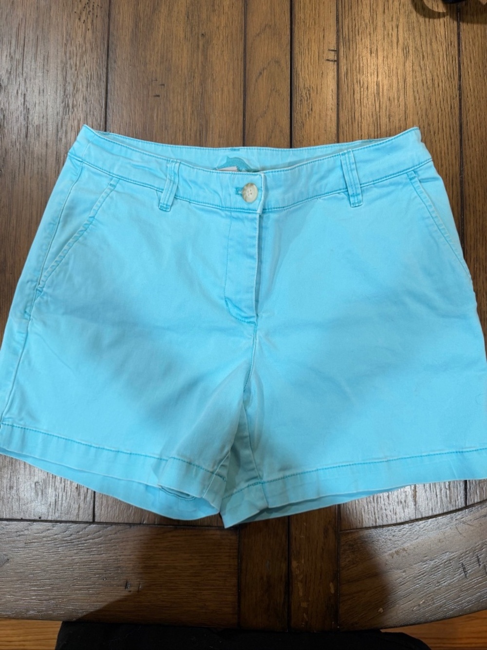 Tommy Bahama Women's Blue Chino Shorts 4